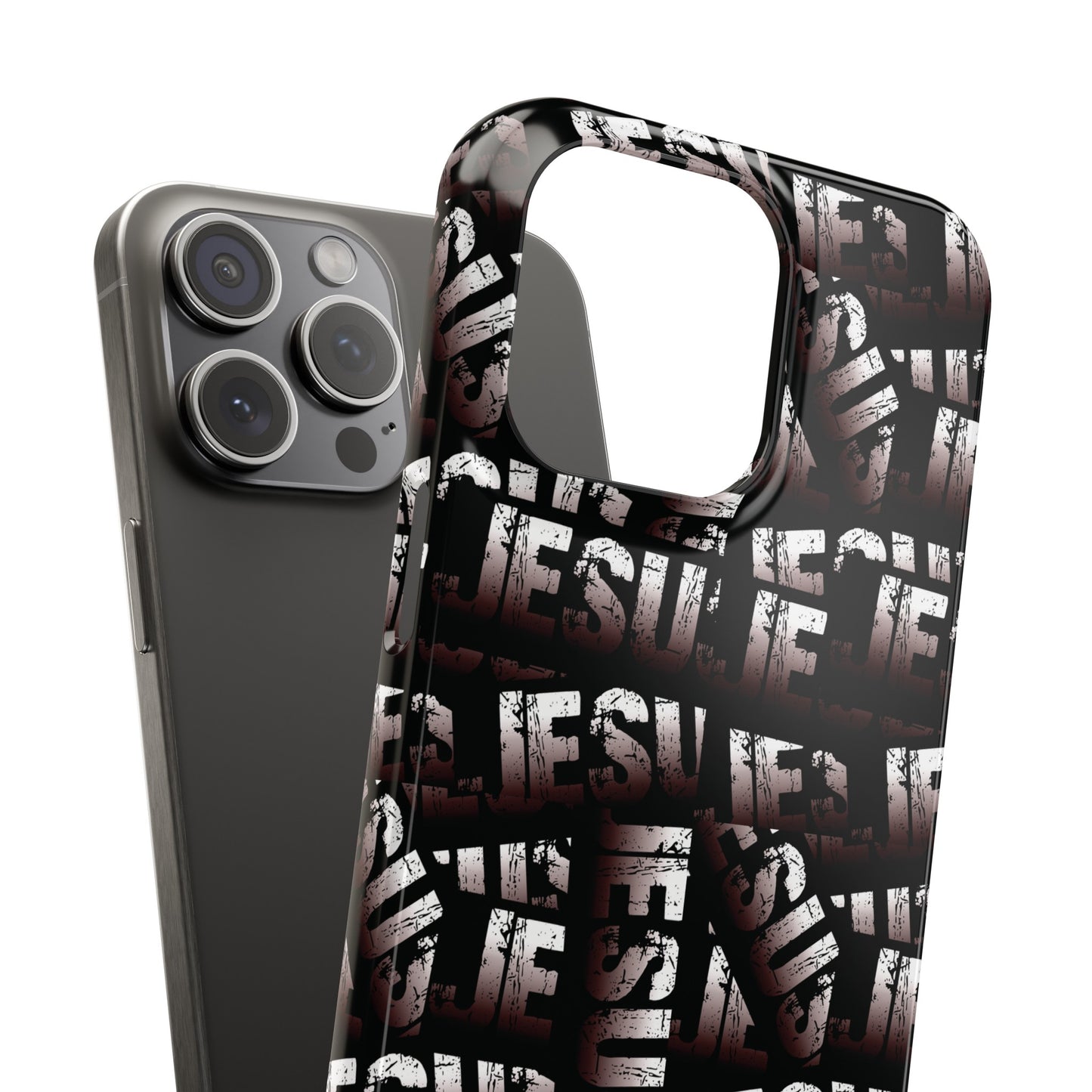 "Jesus" Wrapped Slim Case (Select Device)