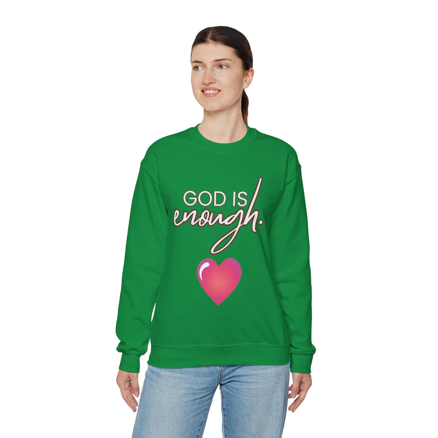Womens Enough Crewneck Sweatshirt