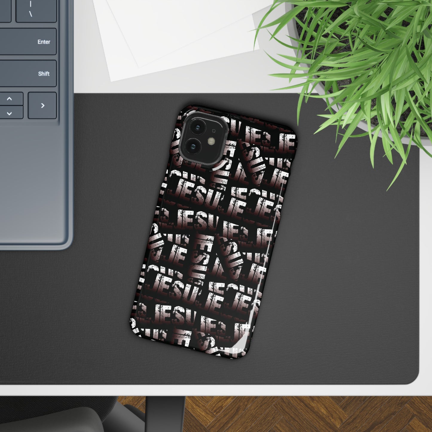 "Jesus" Wrapped Slim Case (Select Device)