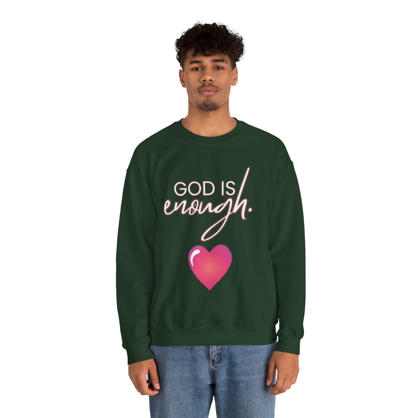 Womens Enough Crewneck Sweatshirt