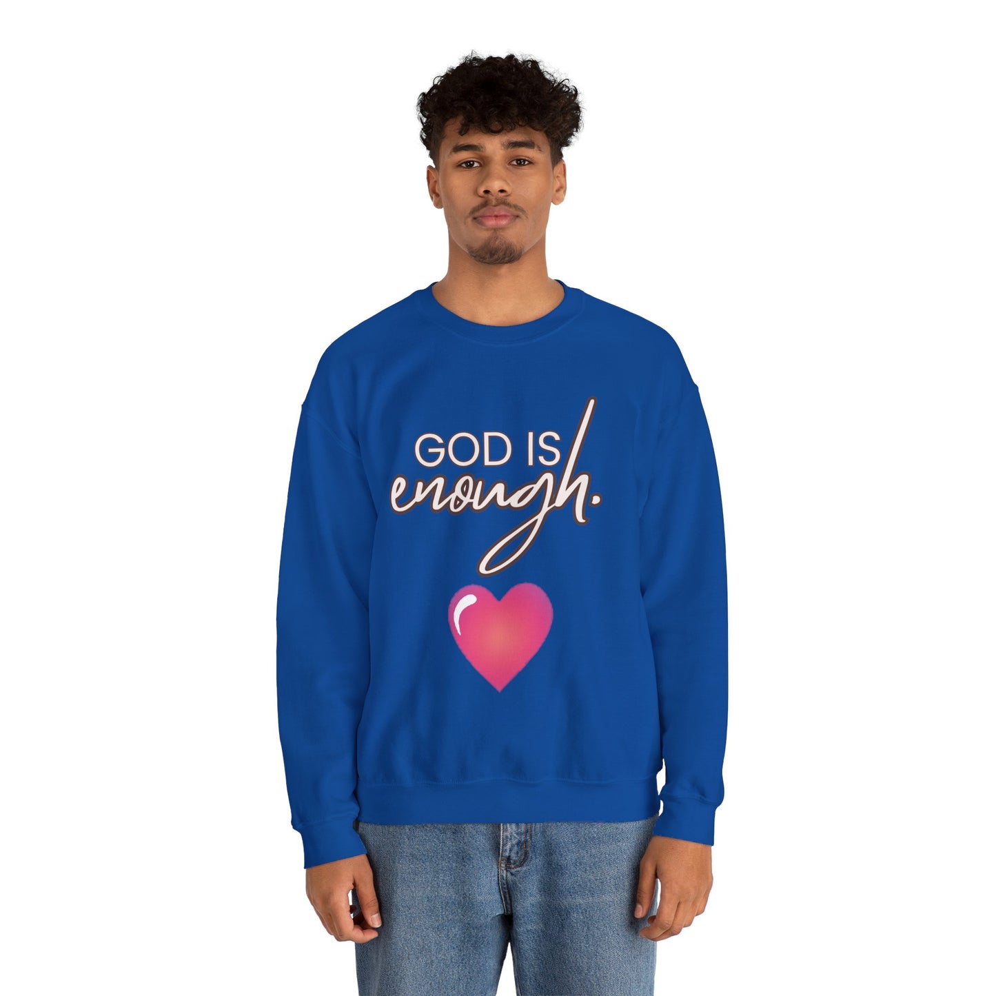 Womens Enough Crewneck Sweatshirt