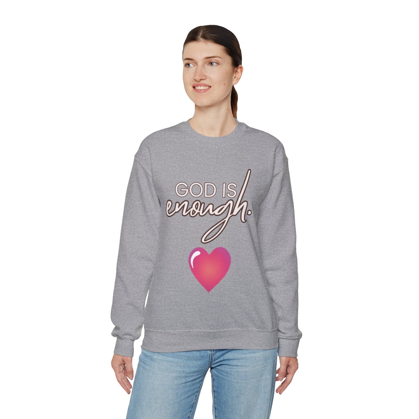 Womens Enough Crewneck Sweatshirt
