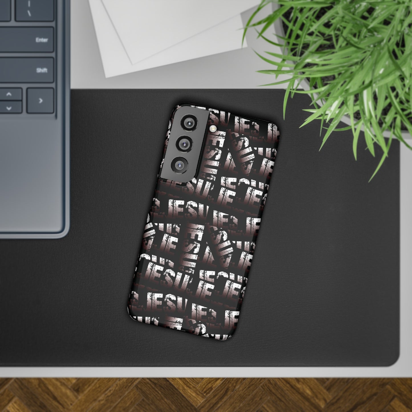 "Jesus" Wrapped Slim Case (Select Device)