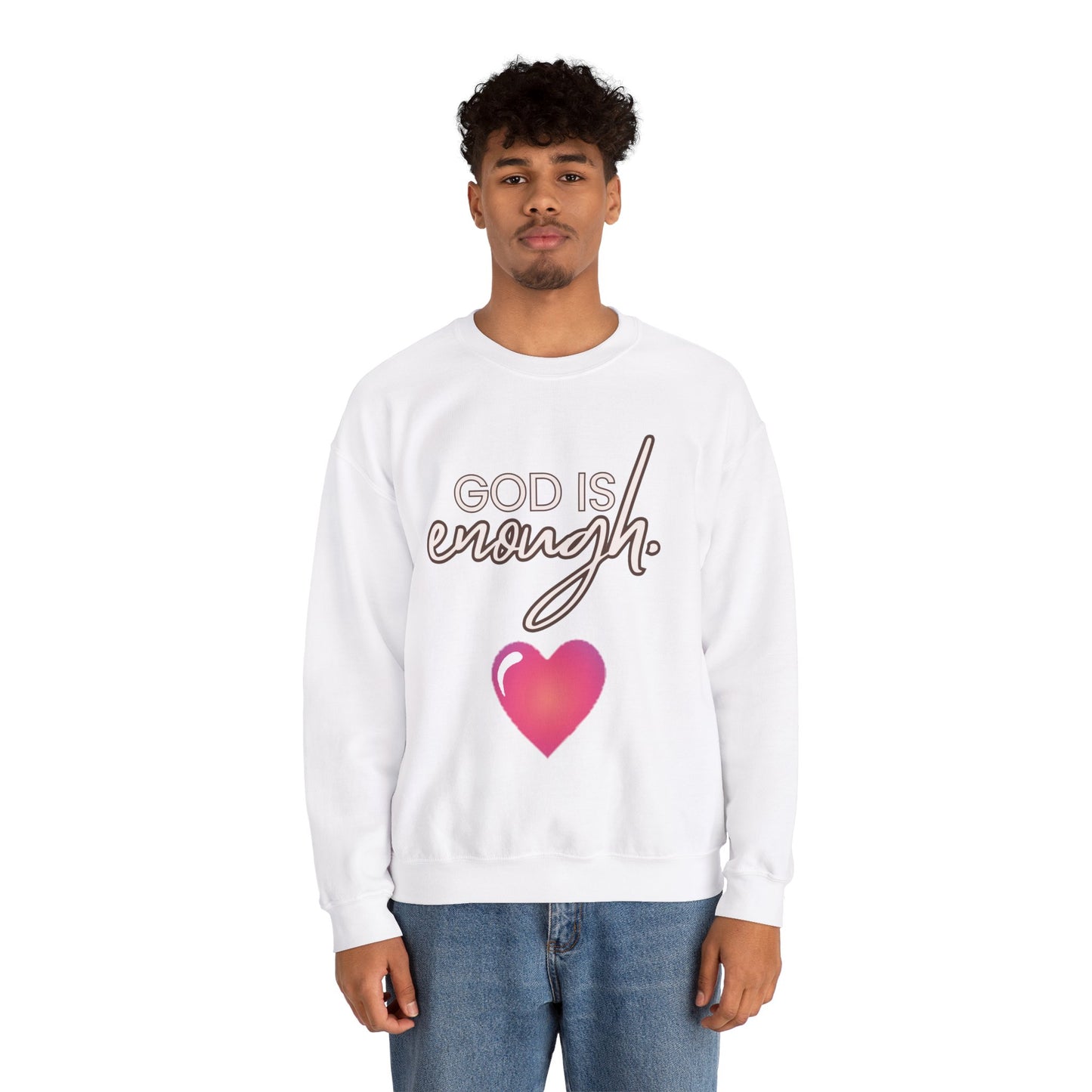 Womens Enough Crewneck Sweatshirt