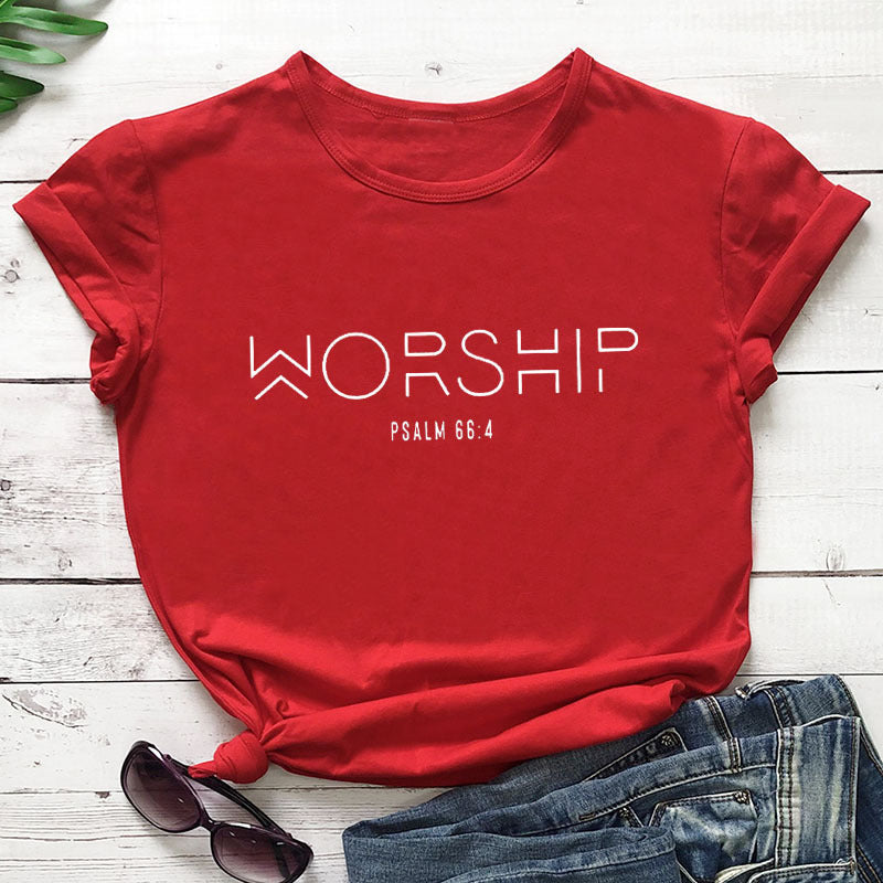 Worship Casual Cotton Christian T-Shirt