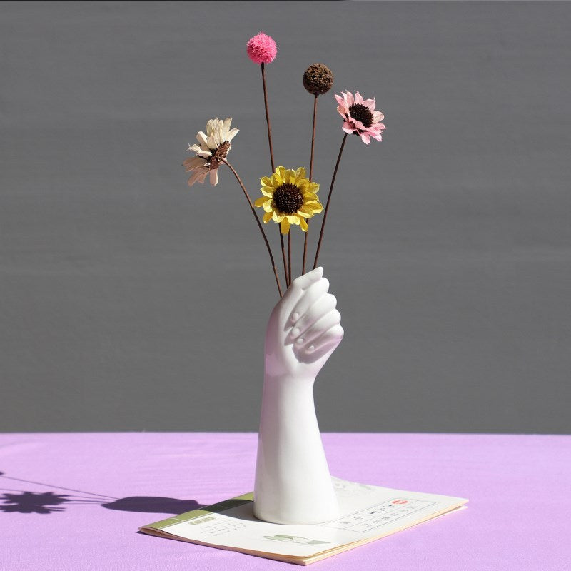 Flower Arrangement Hand Mold For Home Decor