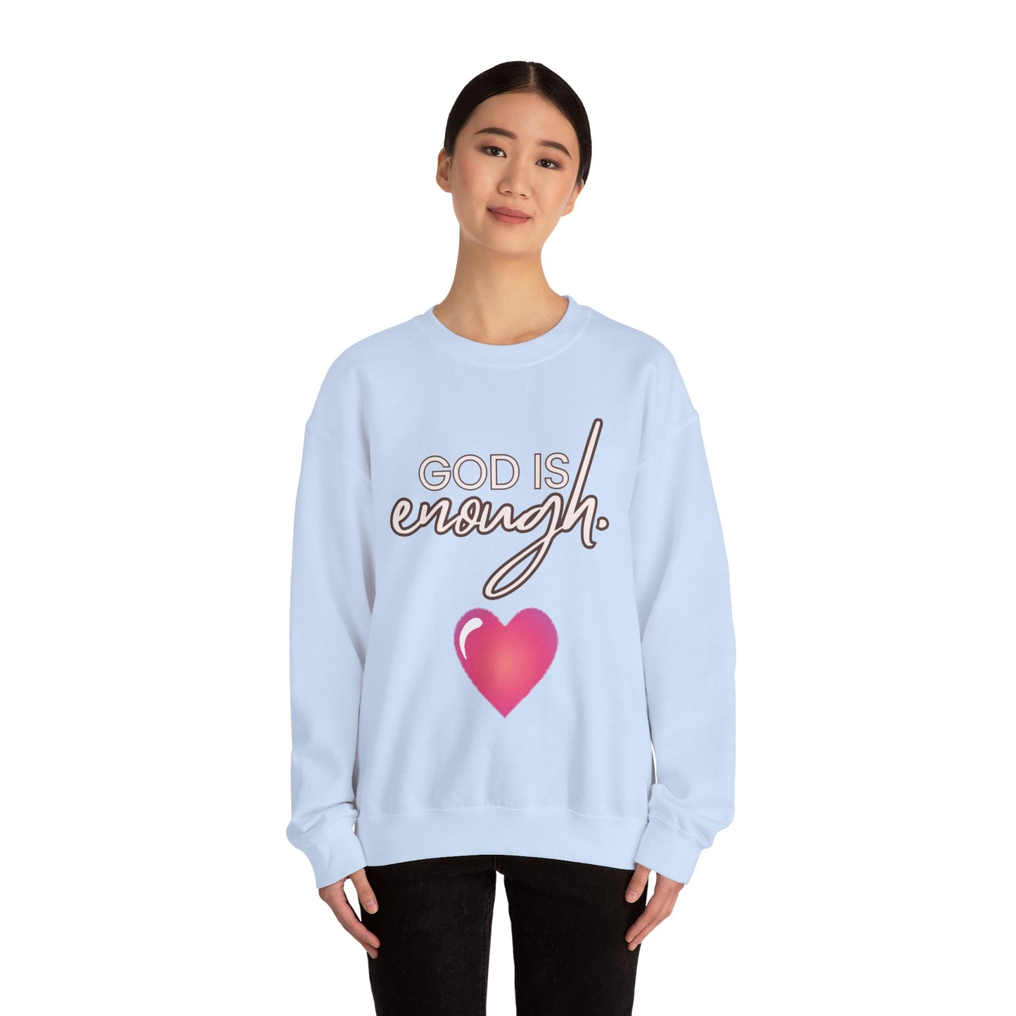 Womens Enough Crewneck Sweatshirt