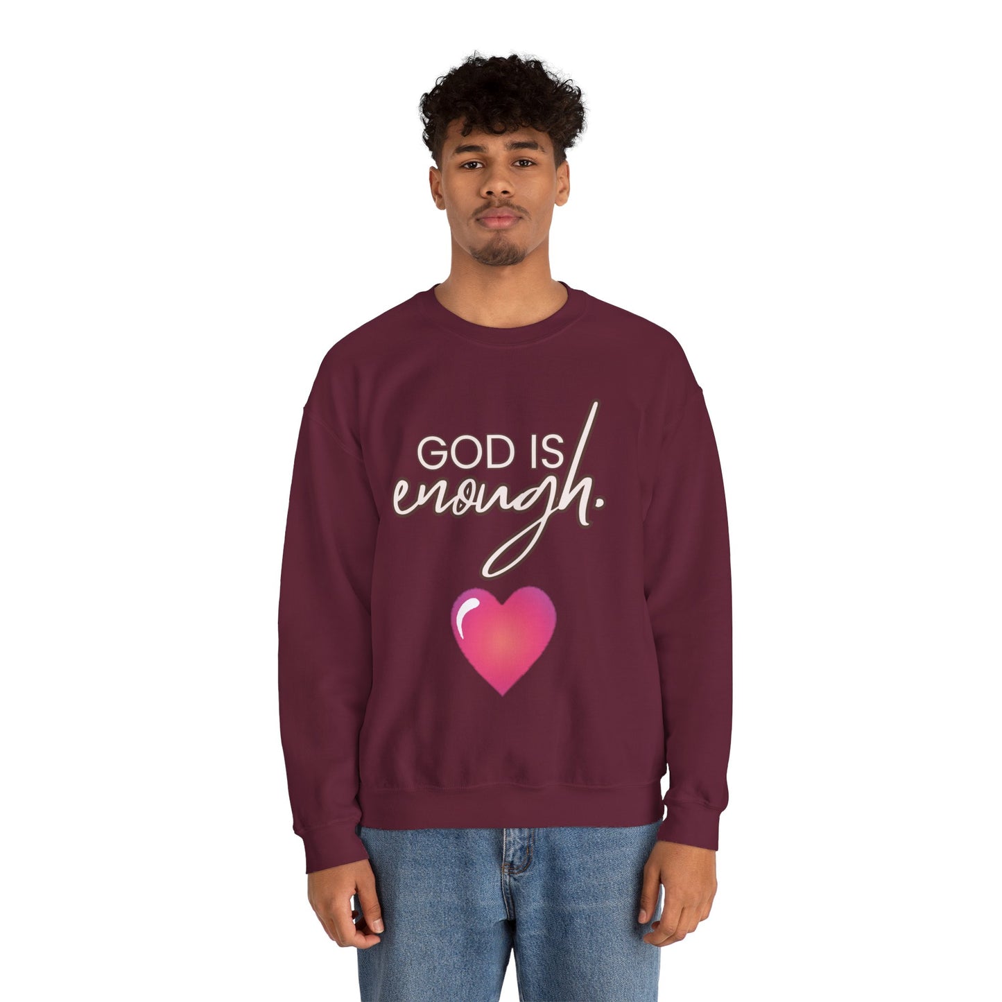 Womens Enough Crewneck Sweatshirt