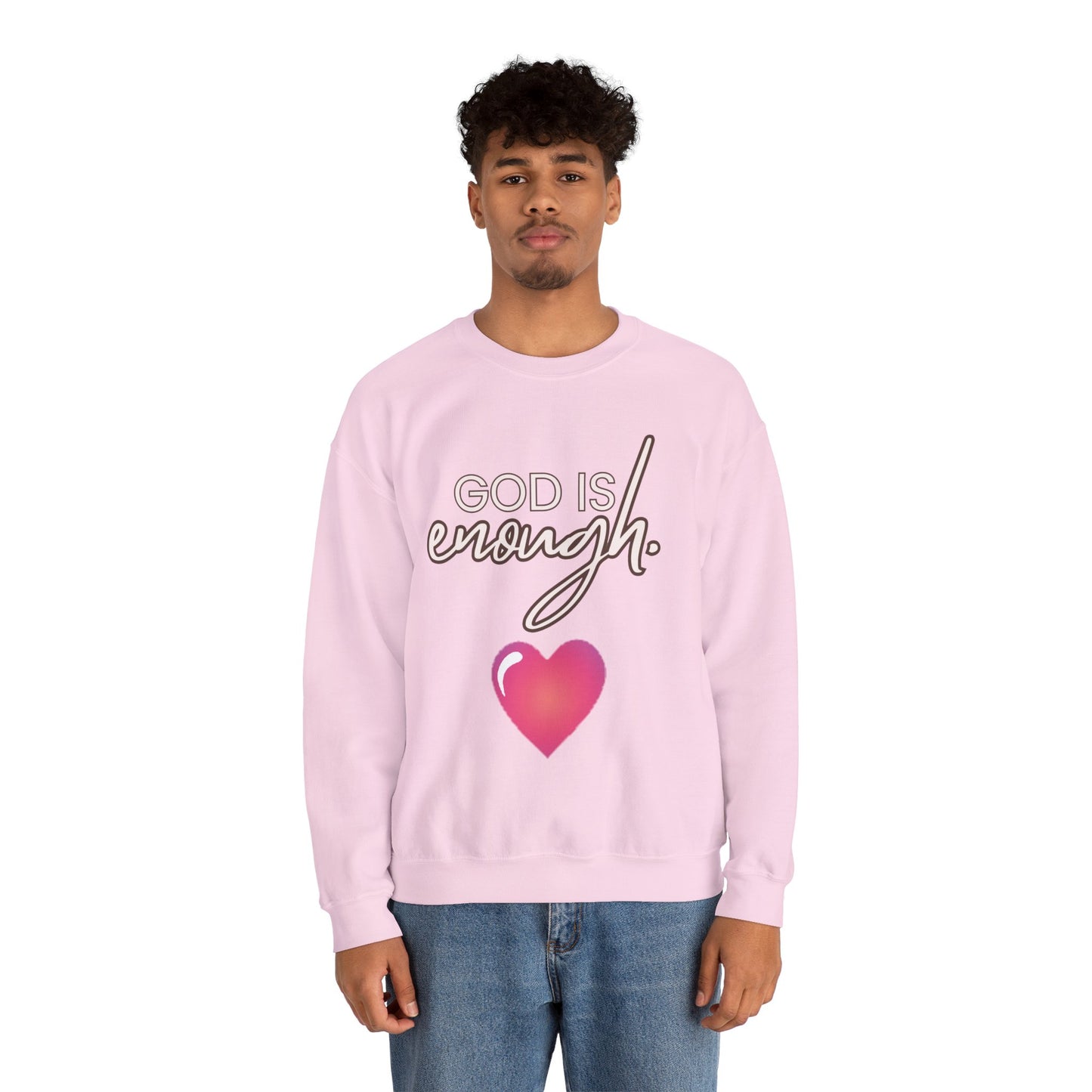 Womens Enough Crewneck Sweatshirt