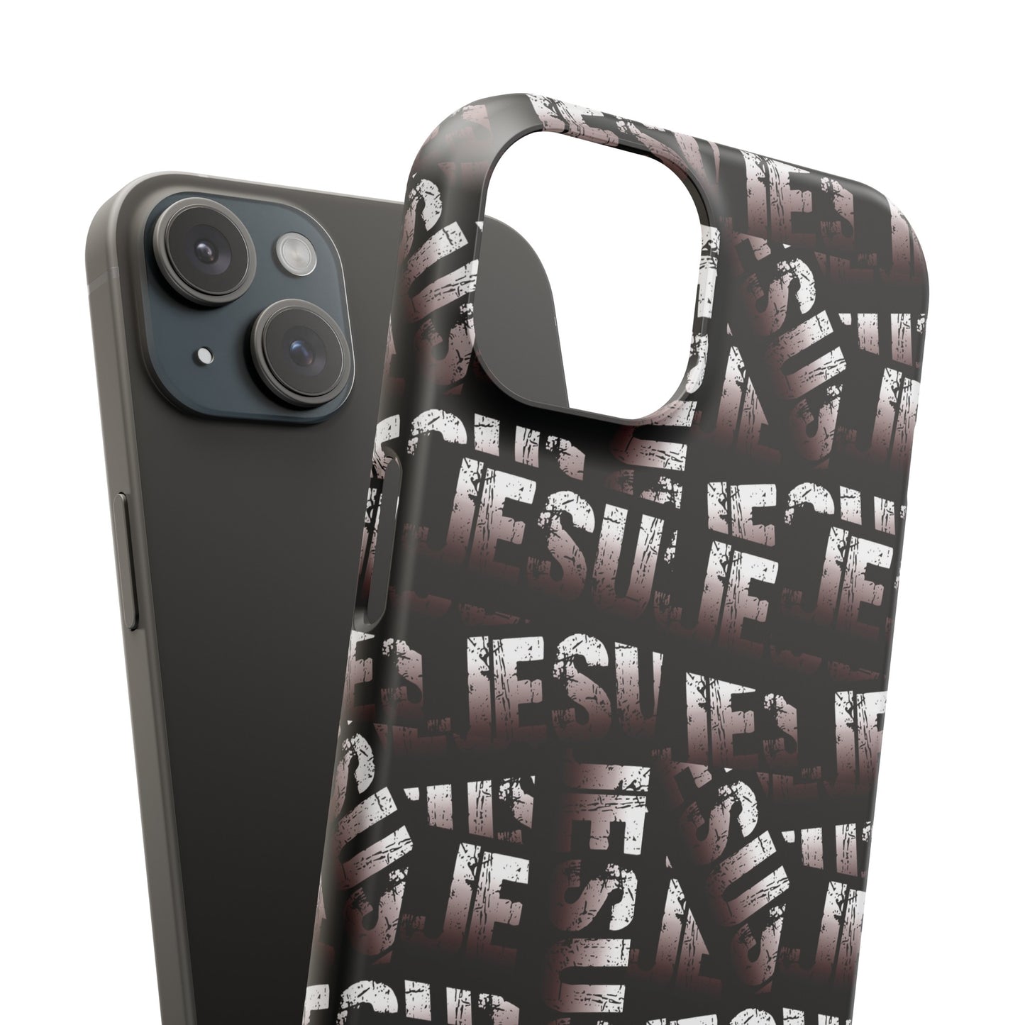 "Jesus" Wrapped Slim Case (Select Device)