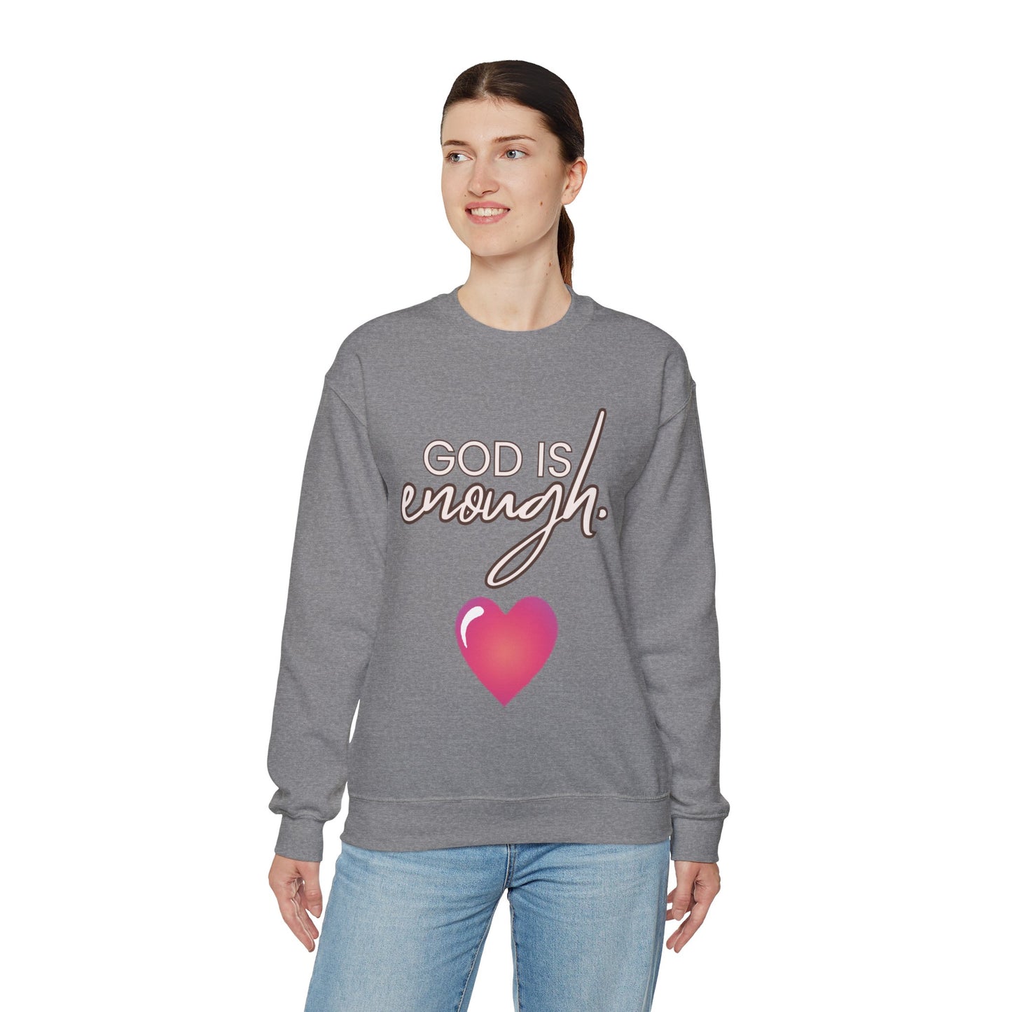 Womens Enough Crewneck Sweatshirt