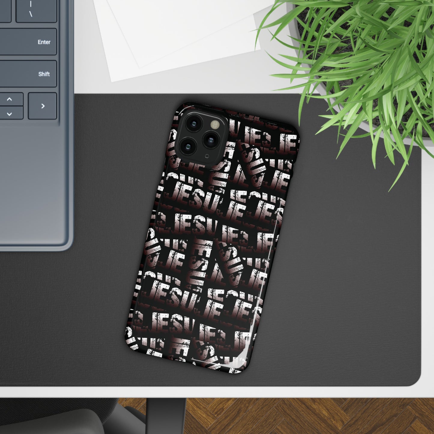 "Jesus" Wrapped Slim Case (Select Device)