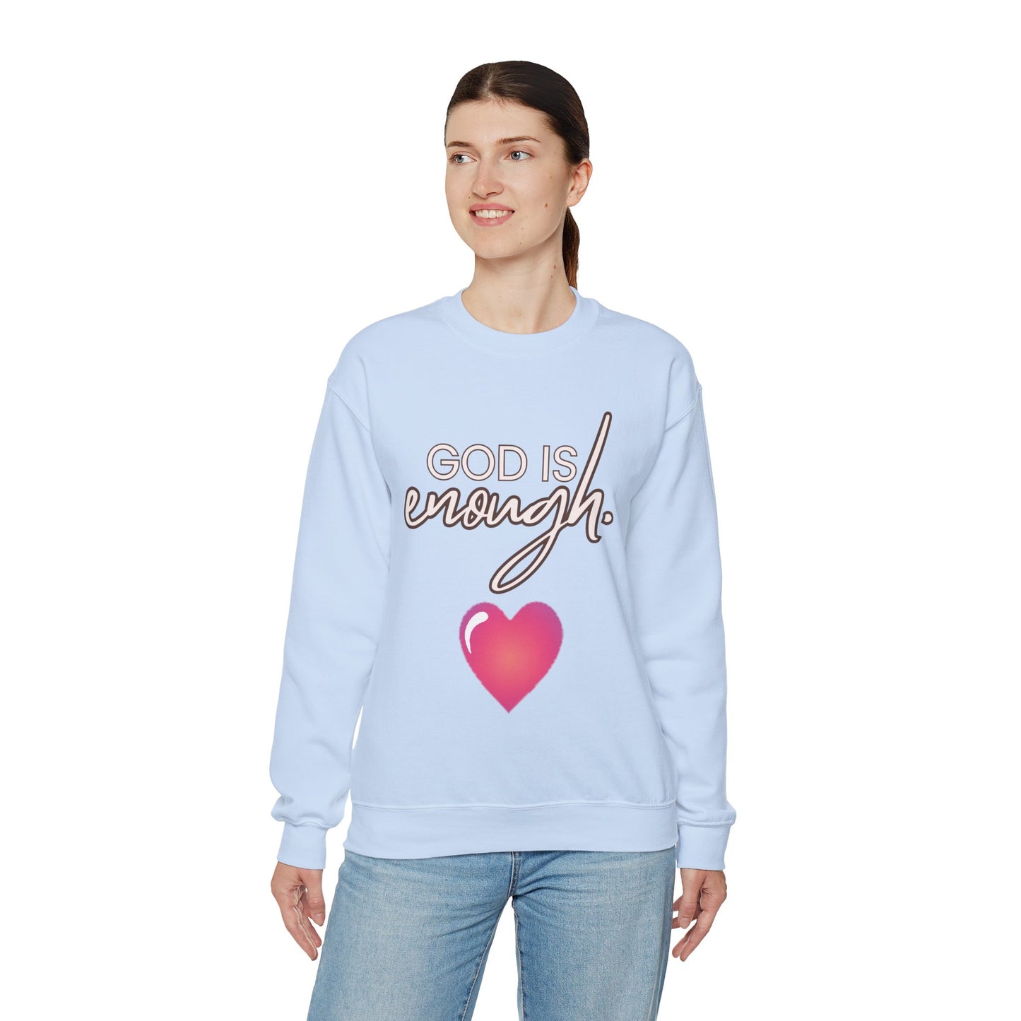 Womens Enough Crewneck Sweatshirt
