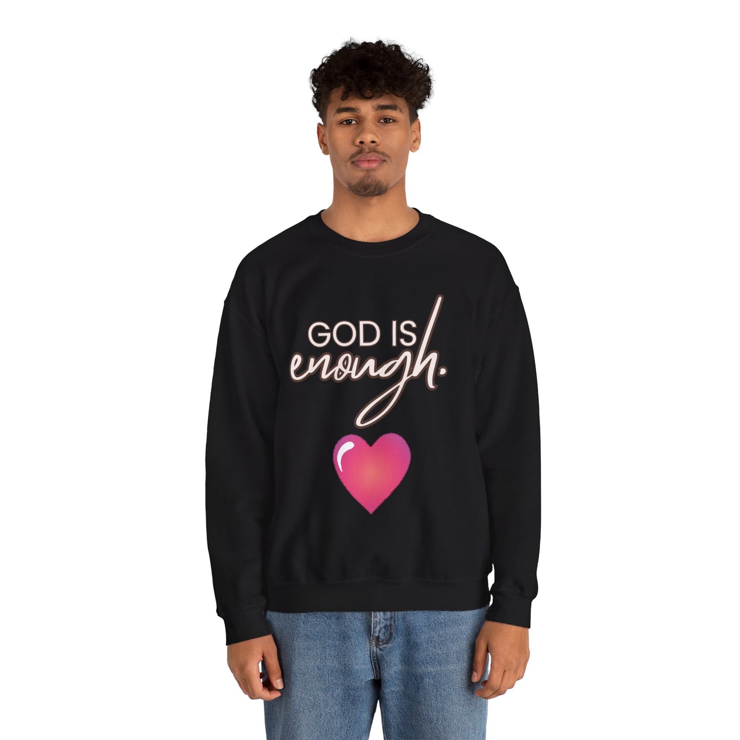 Womens Enough Crewneck Sweatshirt