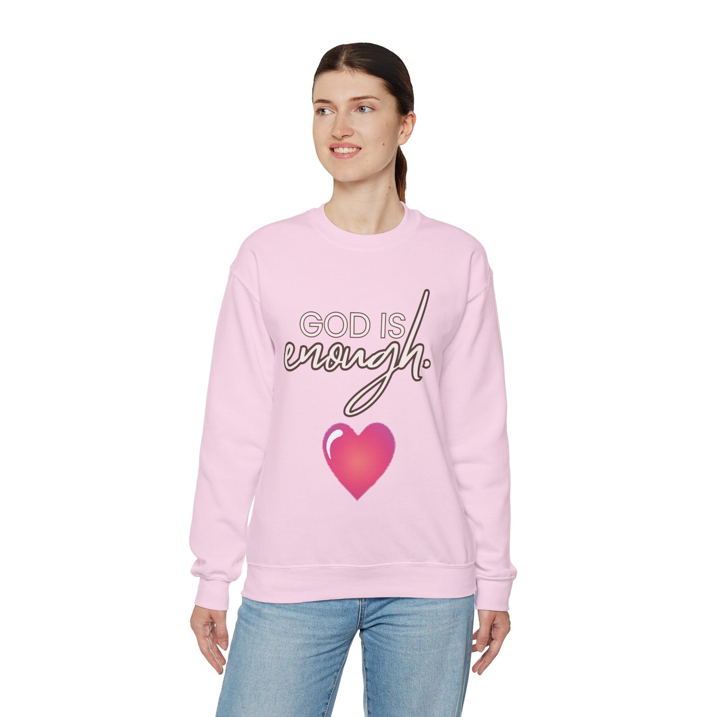Womens Enough Crewneck Sweatshirt