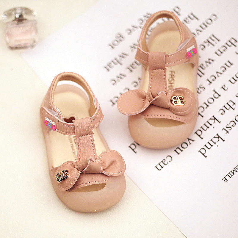 Girls' Toddler Shoes, Casual Soft-Soled Non-Slip Toe
