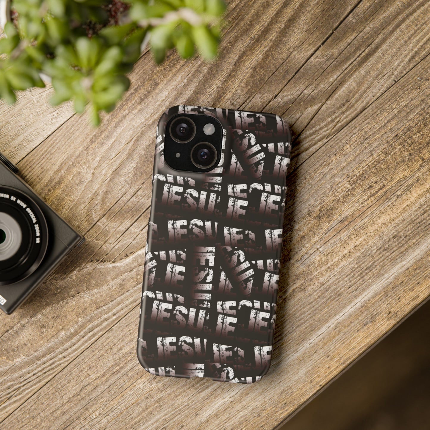 "Jesus" Wrapped Slim Case (Select Device)