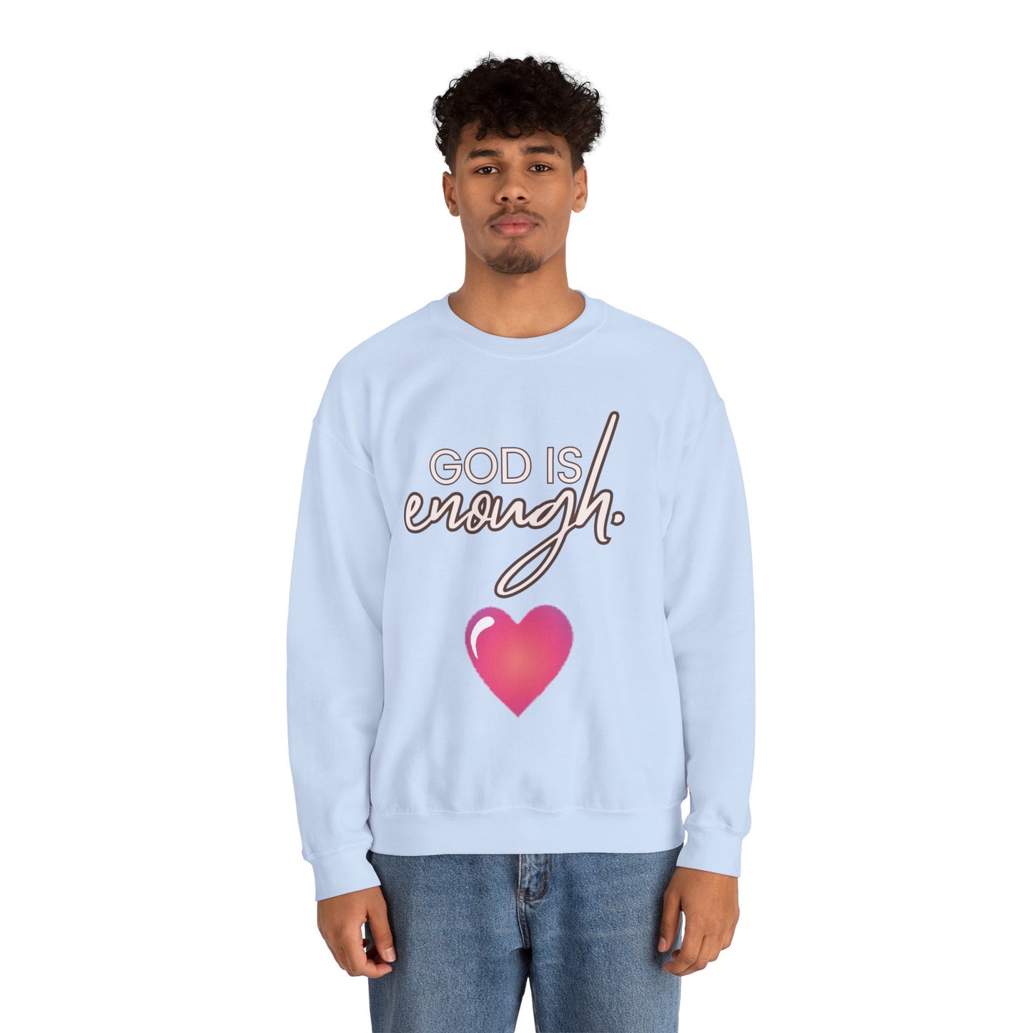 Womens Enough Crewneck Sweatshirt