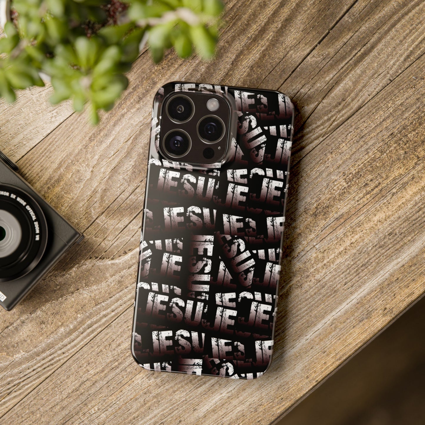"Jesus" Wrapped Slim Case (Select Device)