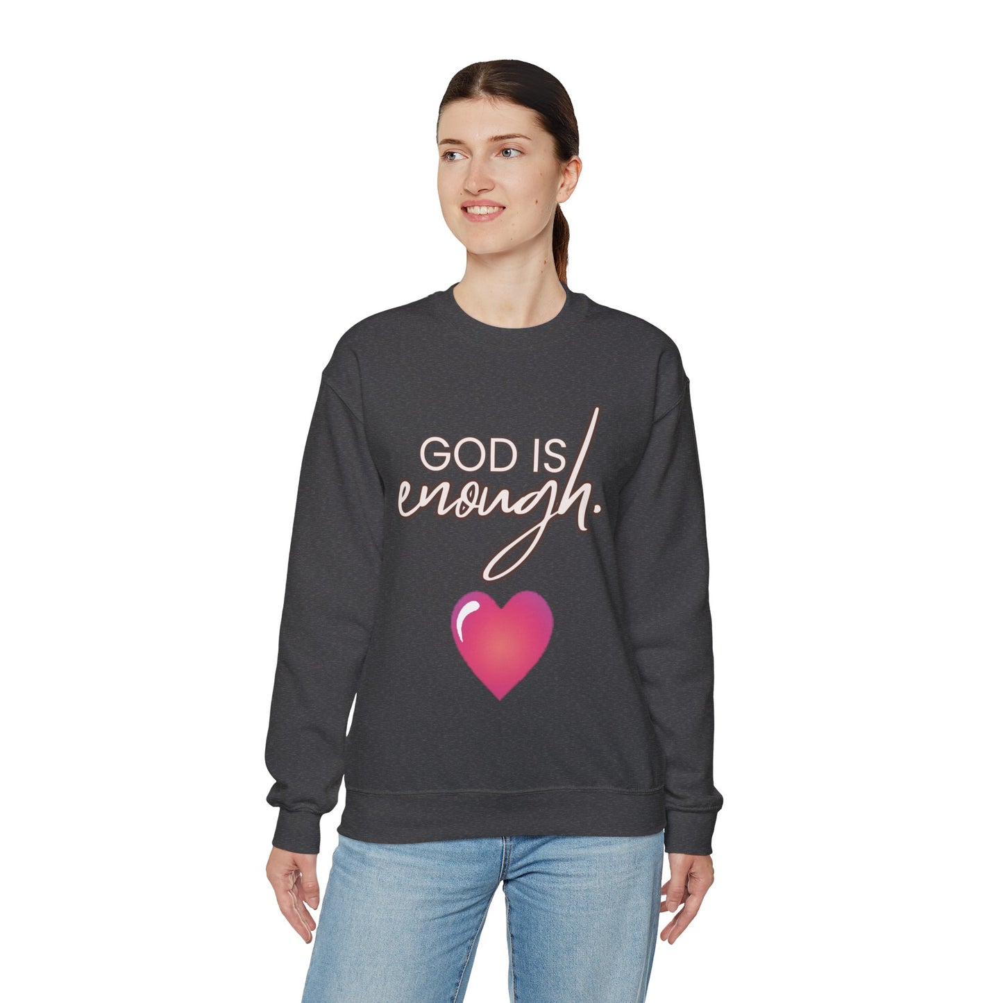 Womens Enough Crewneck Sweatshirt