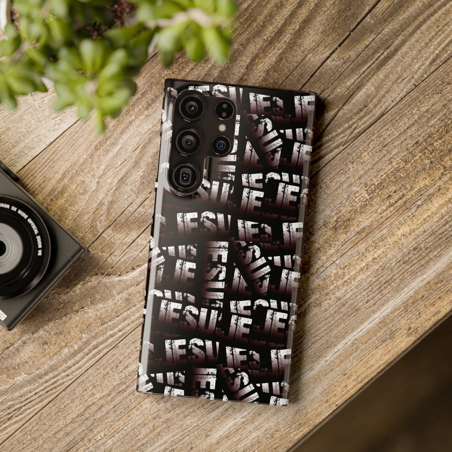 "Jesus" Wrapped Slim Case (Select Device)