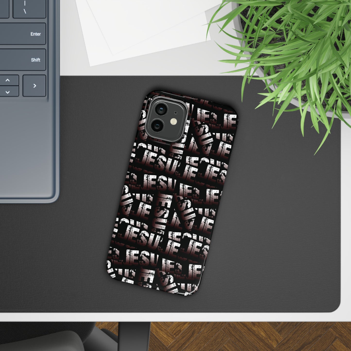 "Jesus" Wrapped Slim Case (Select Device)