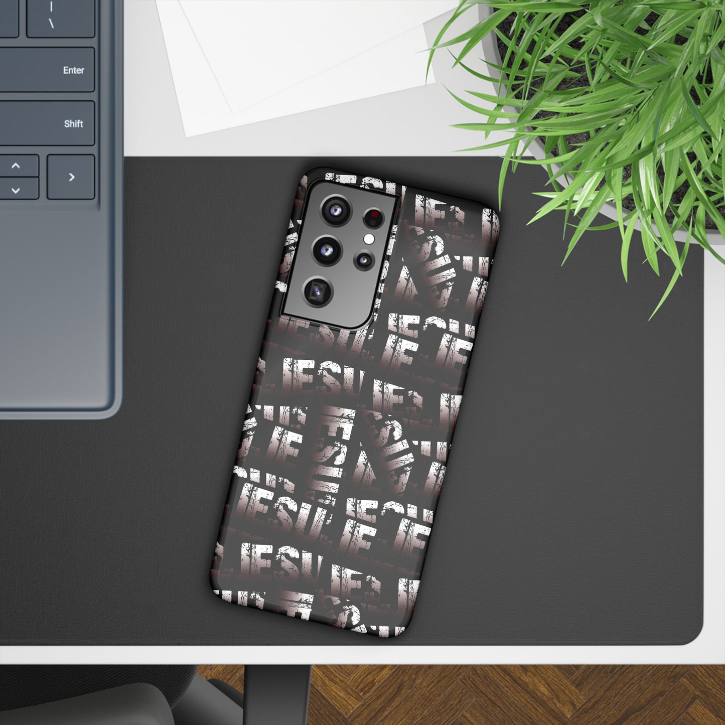 "Jesus" Wrapped Slim Case (Select Device)