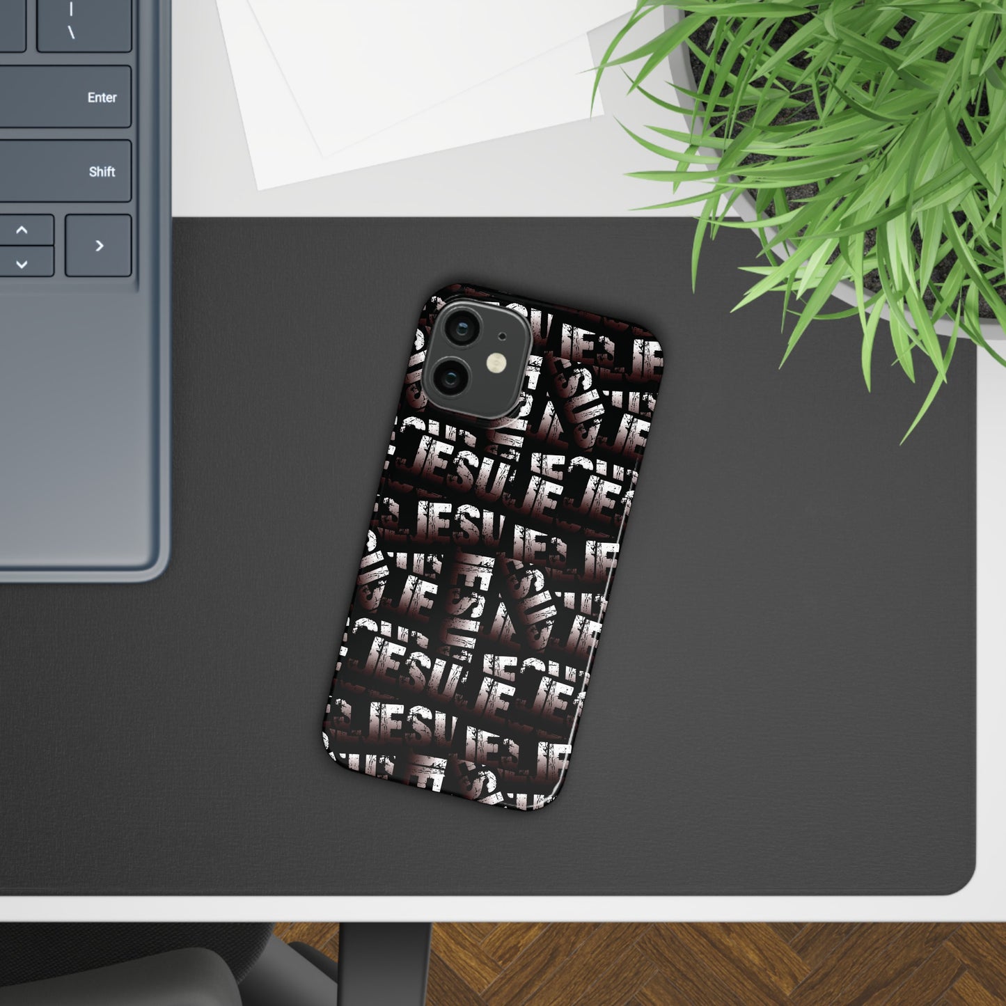 "Jesus" Wrapped Slim Case (Select Device)