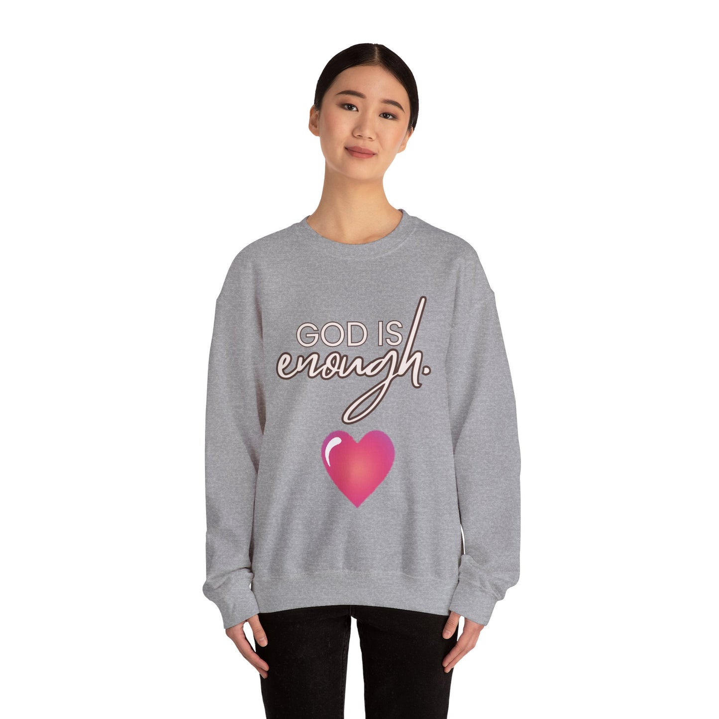Womens Enough Crewneck Sweatshirt