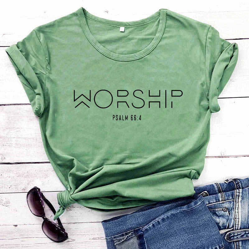 Worship Casual Cotton Christian T-Shirt