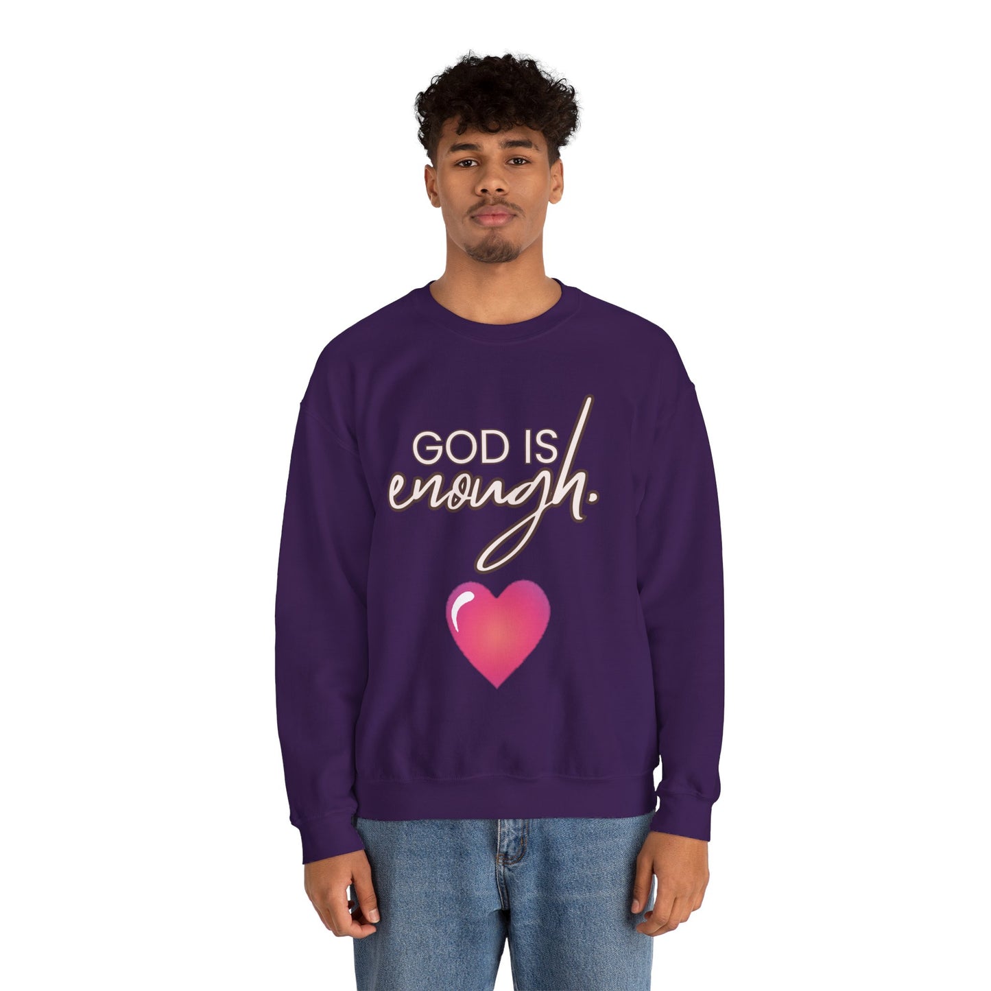 Womens Enough Crewneck Sweatshirt