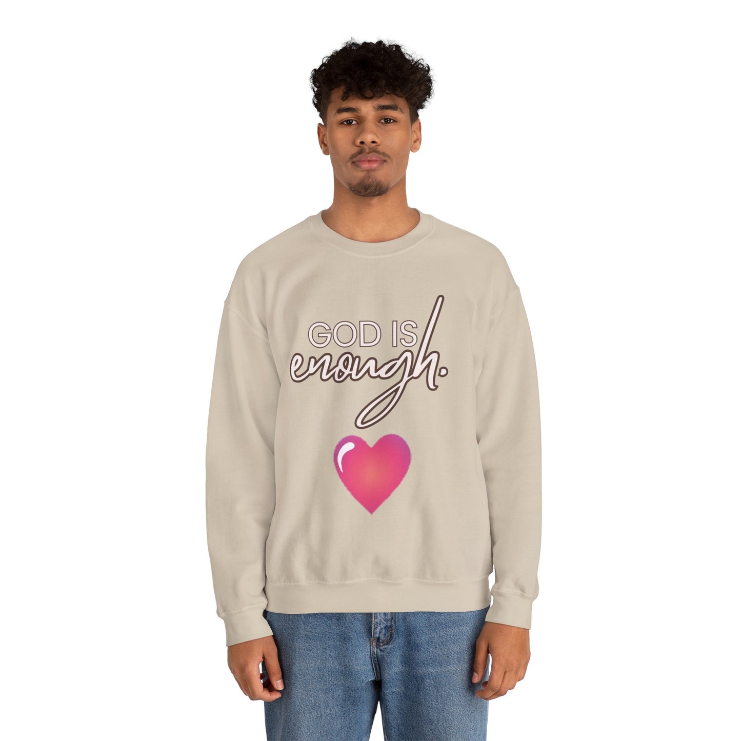 Womens Enough Crewneck Sweatshirt