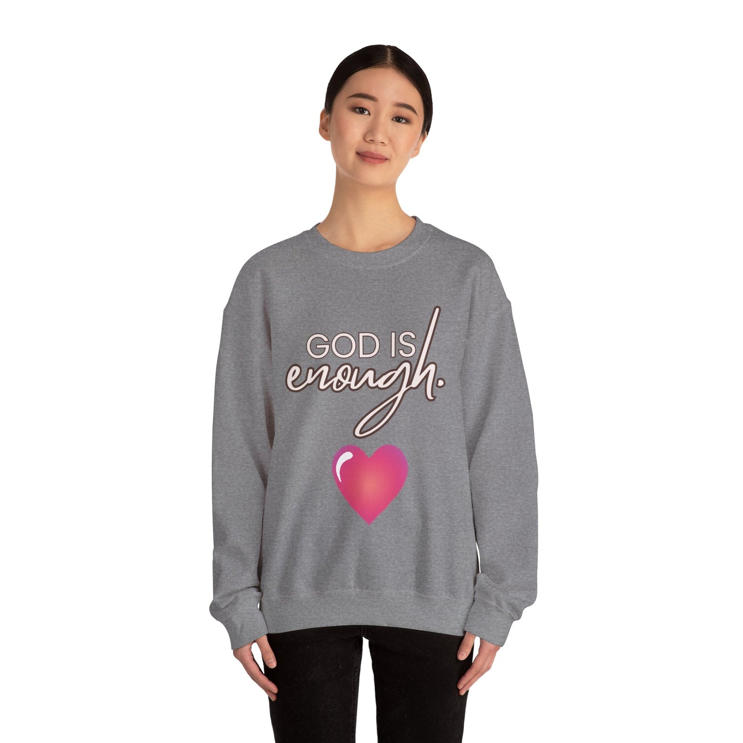 Womens Enough Crewneck Sweatshirt