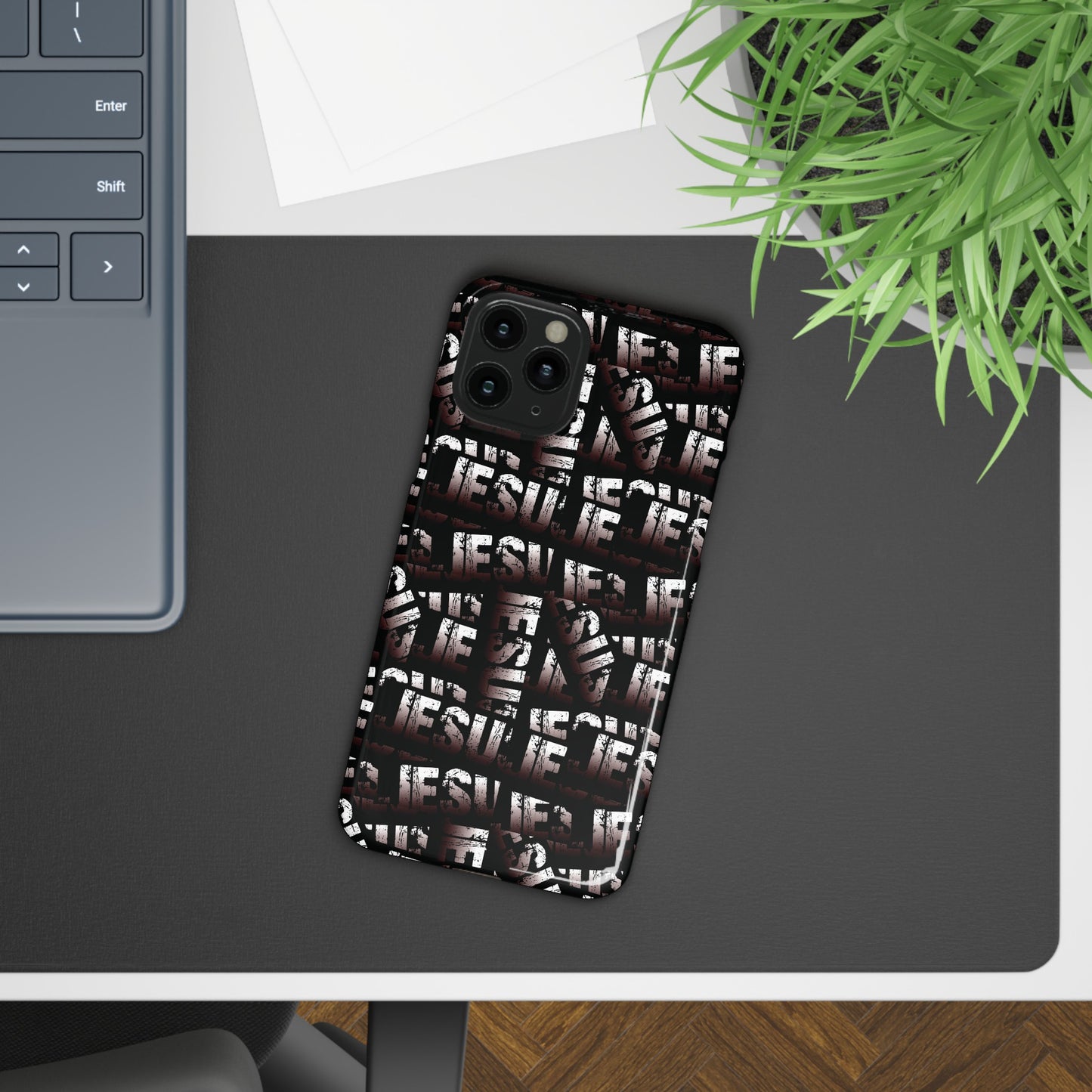 "Jesus" Wrapped Slim Case (Select Device)