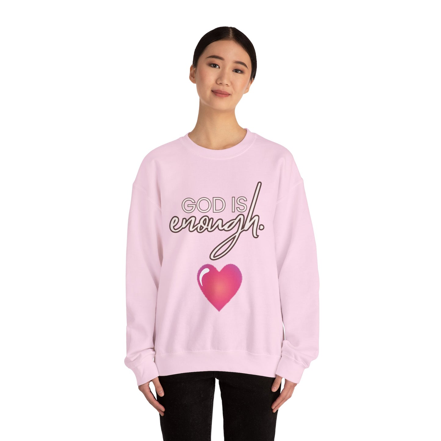 Womens Enough Crewneck Sweatshirt