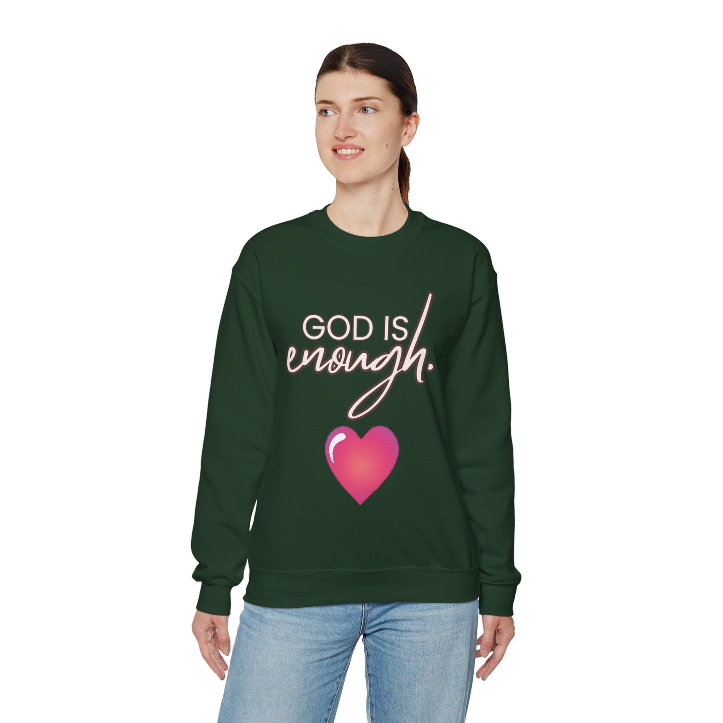 Womens Enough Crewneck Sweatshirt