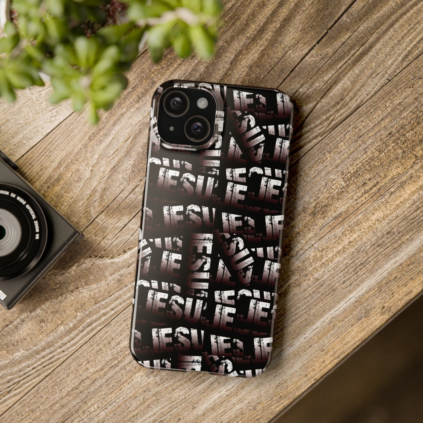 "Jesus" Wrapped Slim Case (Select Device)