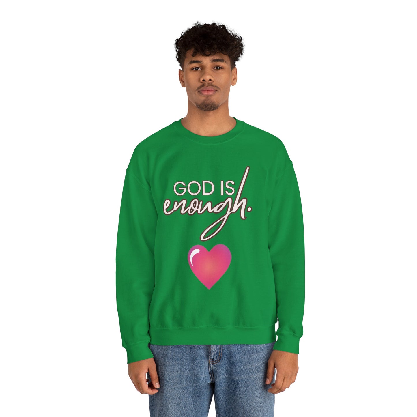 Womens Enough Crewneck Sweatshirt