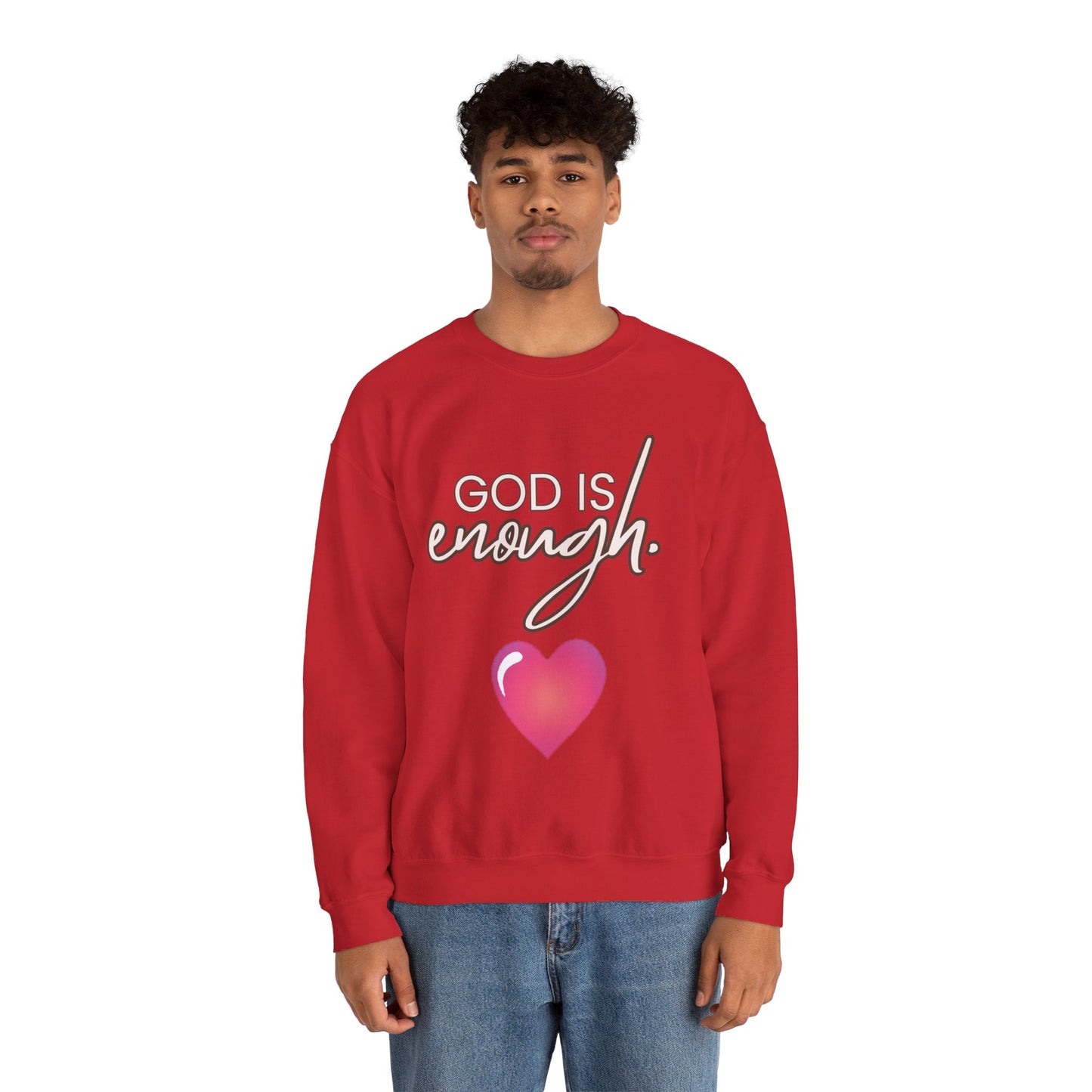 Womens Enough Crewneck Sweatshirt