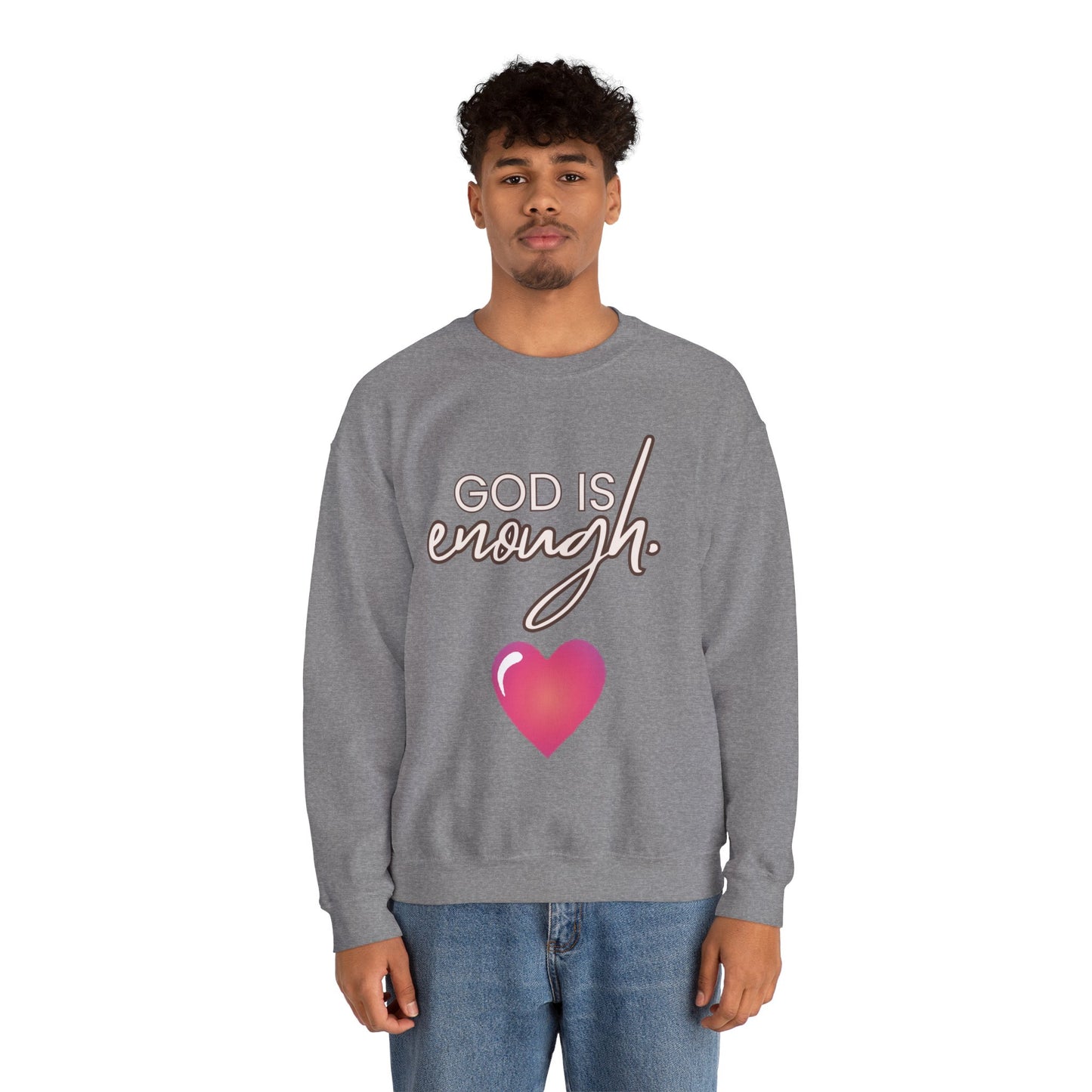 Womens Enough Crewneck Sweatshirt