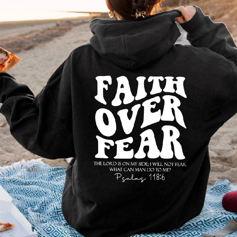 Faith Over Fear Hoodie, Verse