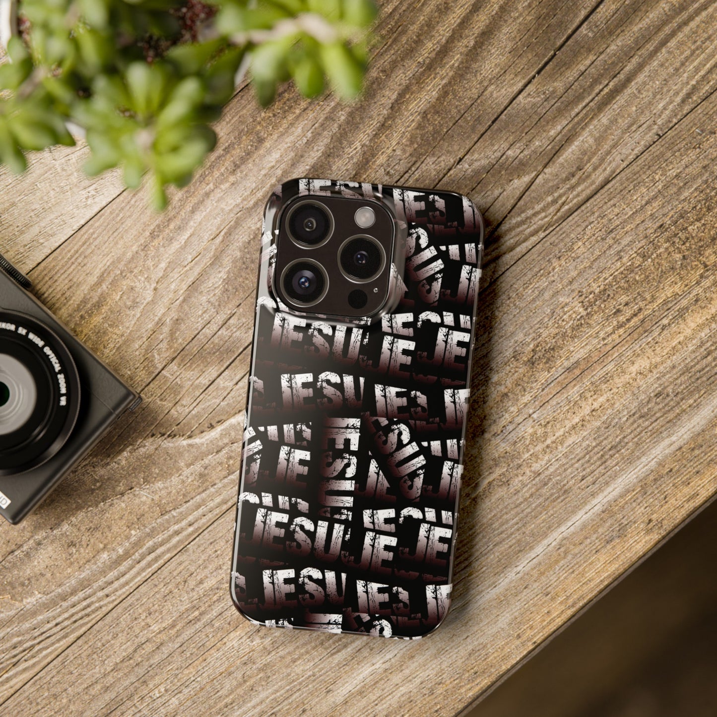 "Jesus" Wrapped Slim Case (Select Device)