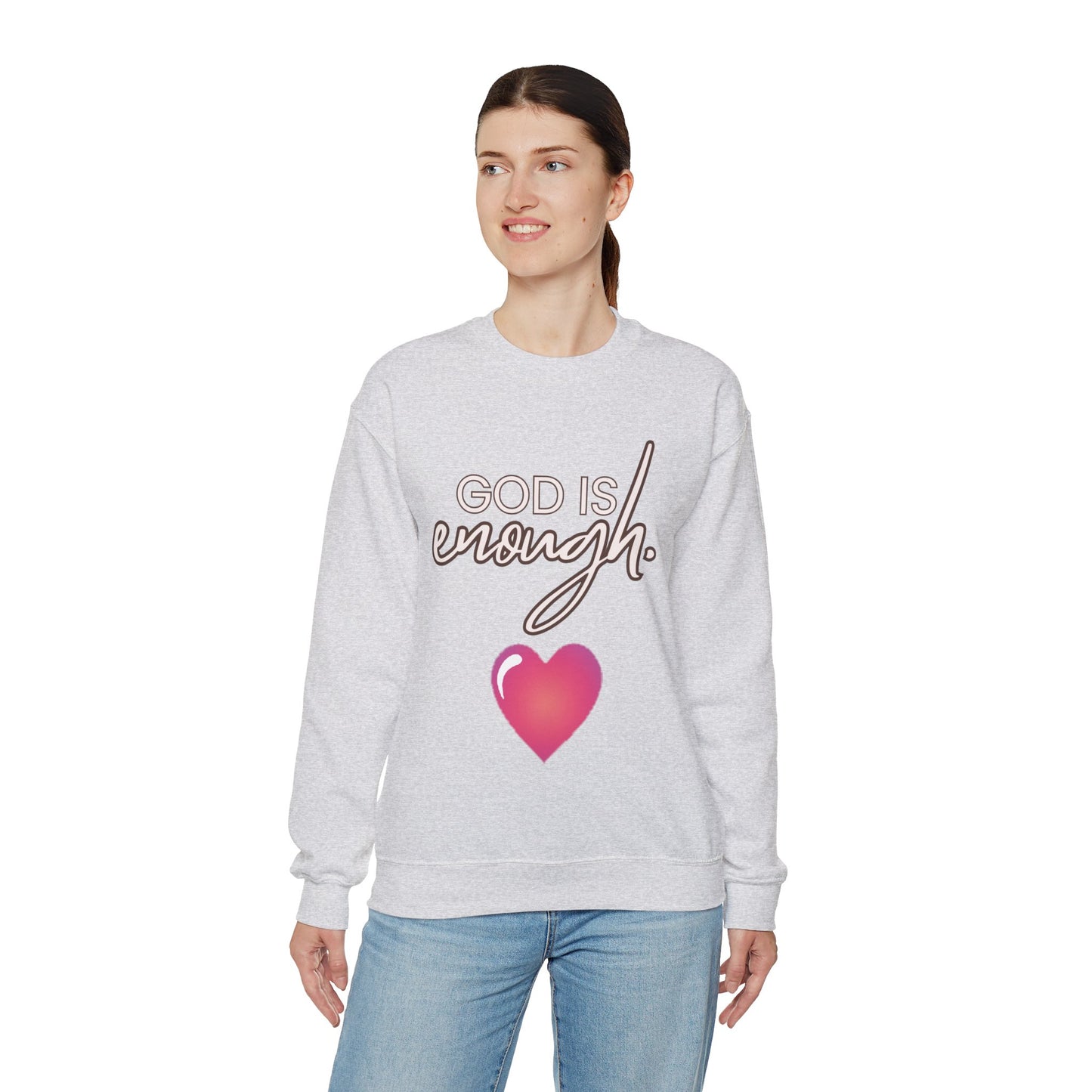 Womens Enough Crewneck Sweatshirt