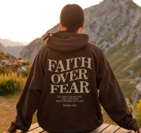 Faith Over Fear Hoodie, Verse