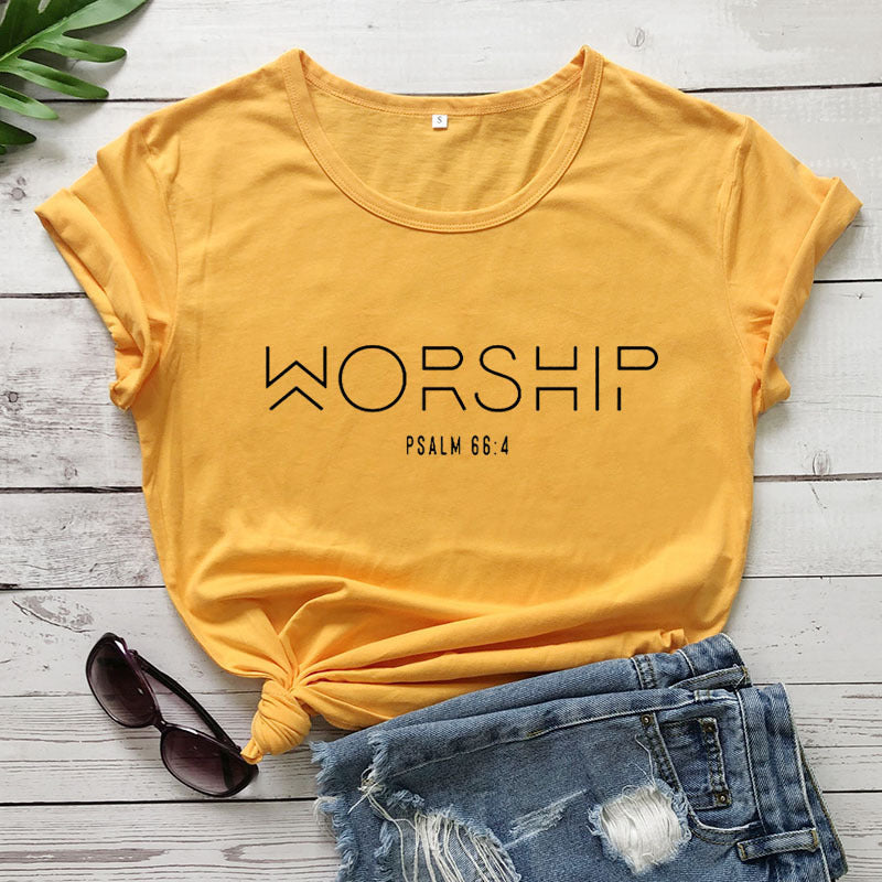 Worship Casual Cotton Christian T-Shirt