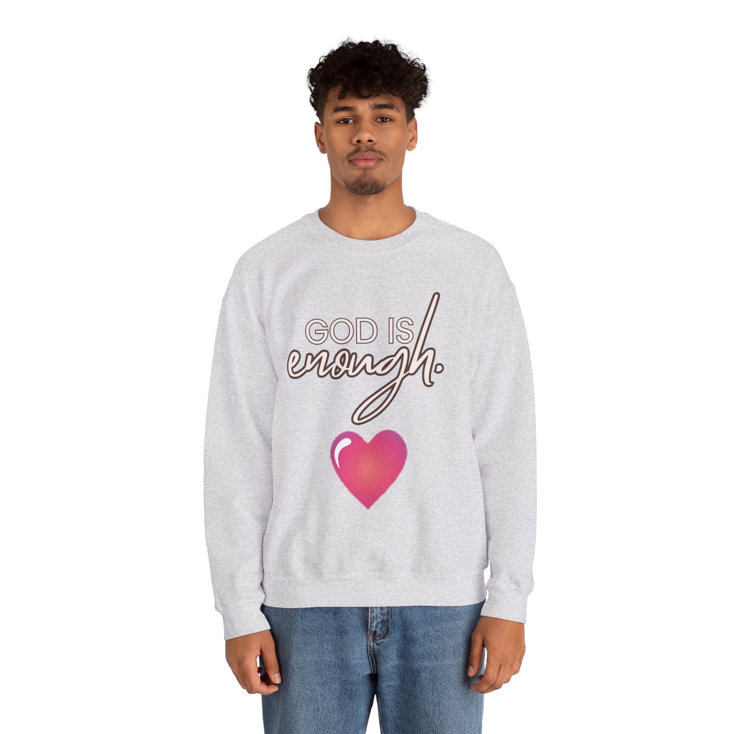 Womens Enough Crewneck Sweatshirt