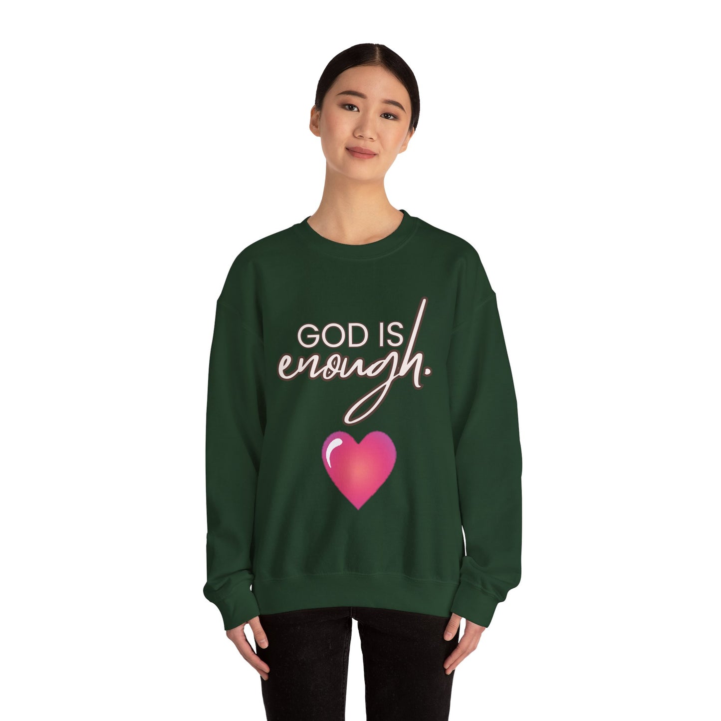 Womens Enough Crewneck Sweatshirt