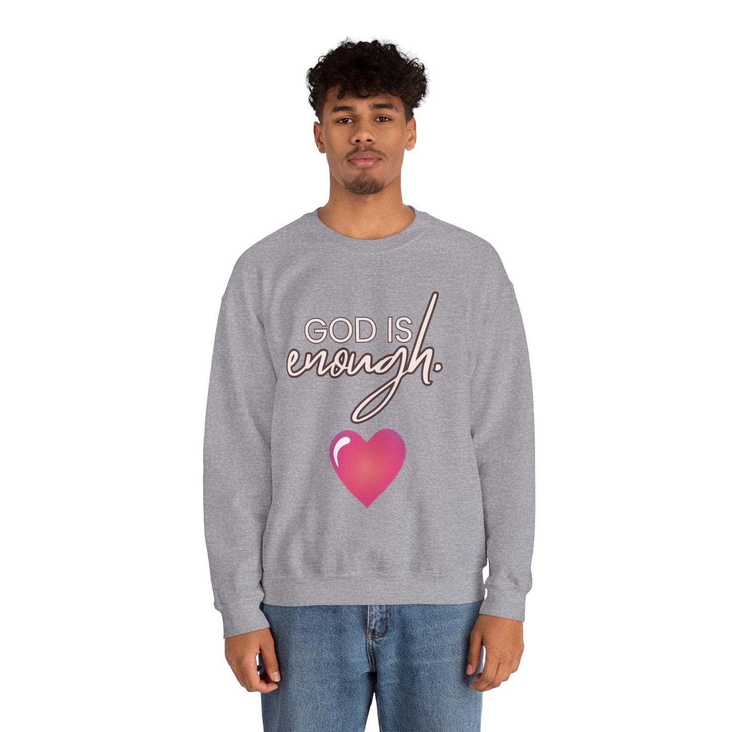 Womens Enough Crewneck Sweatshirt
