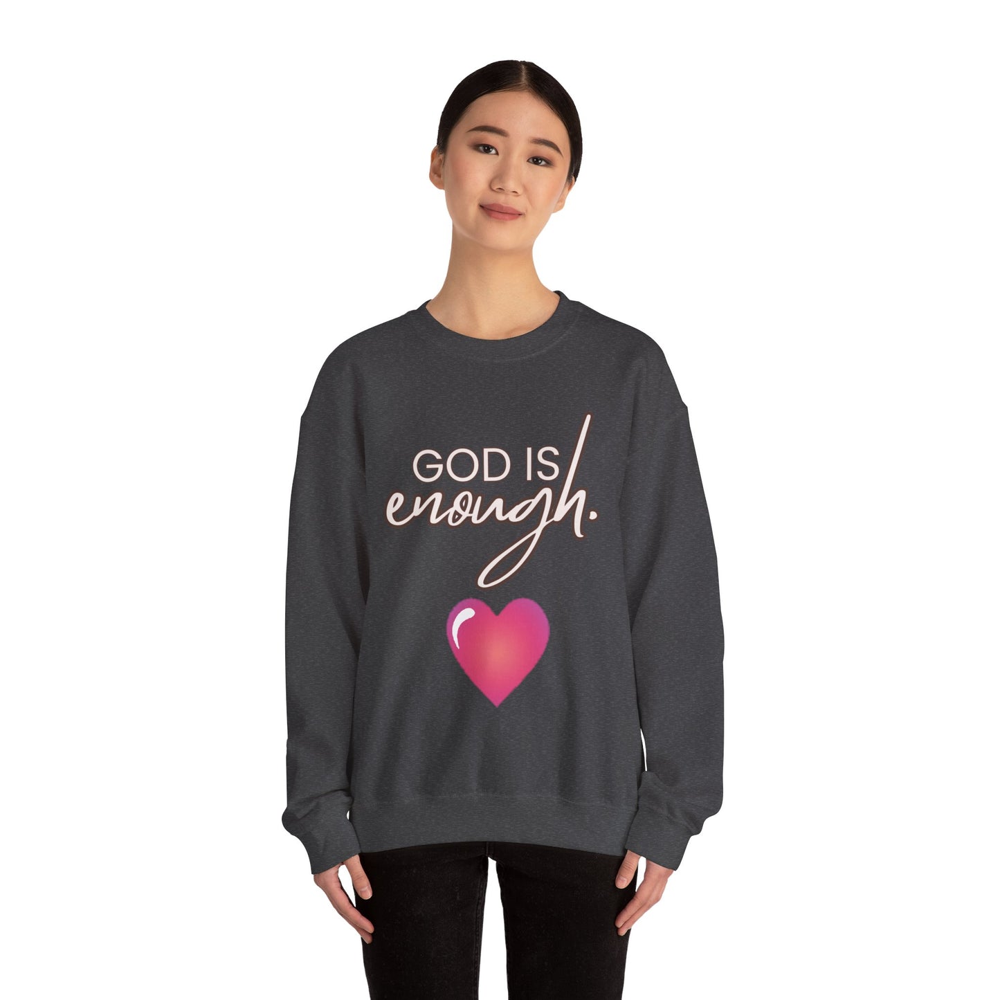 Womens Enough Crewneck Sweatshirt