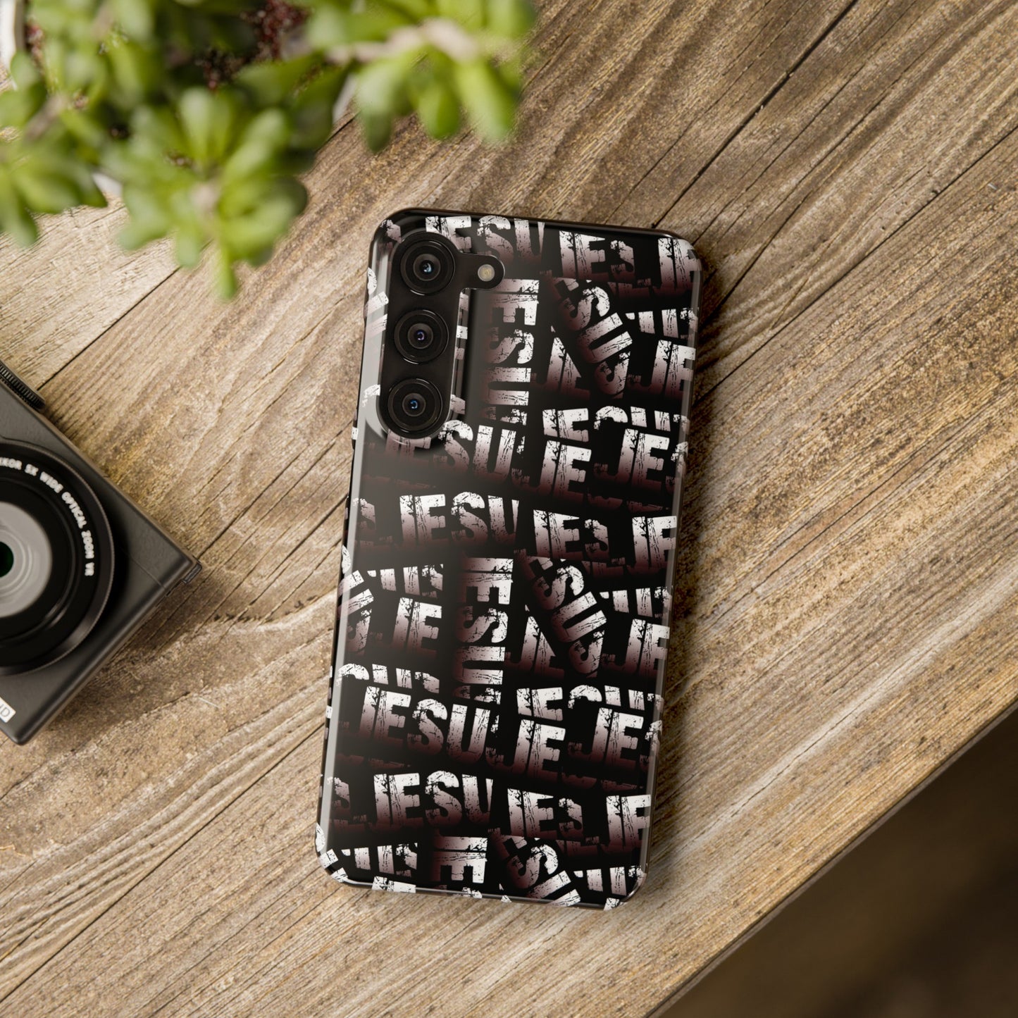 "Jesus" Wrapped Slim Case (Select Device)